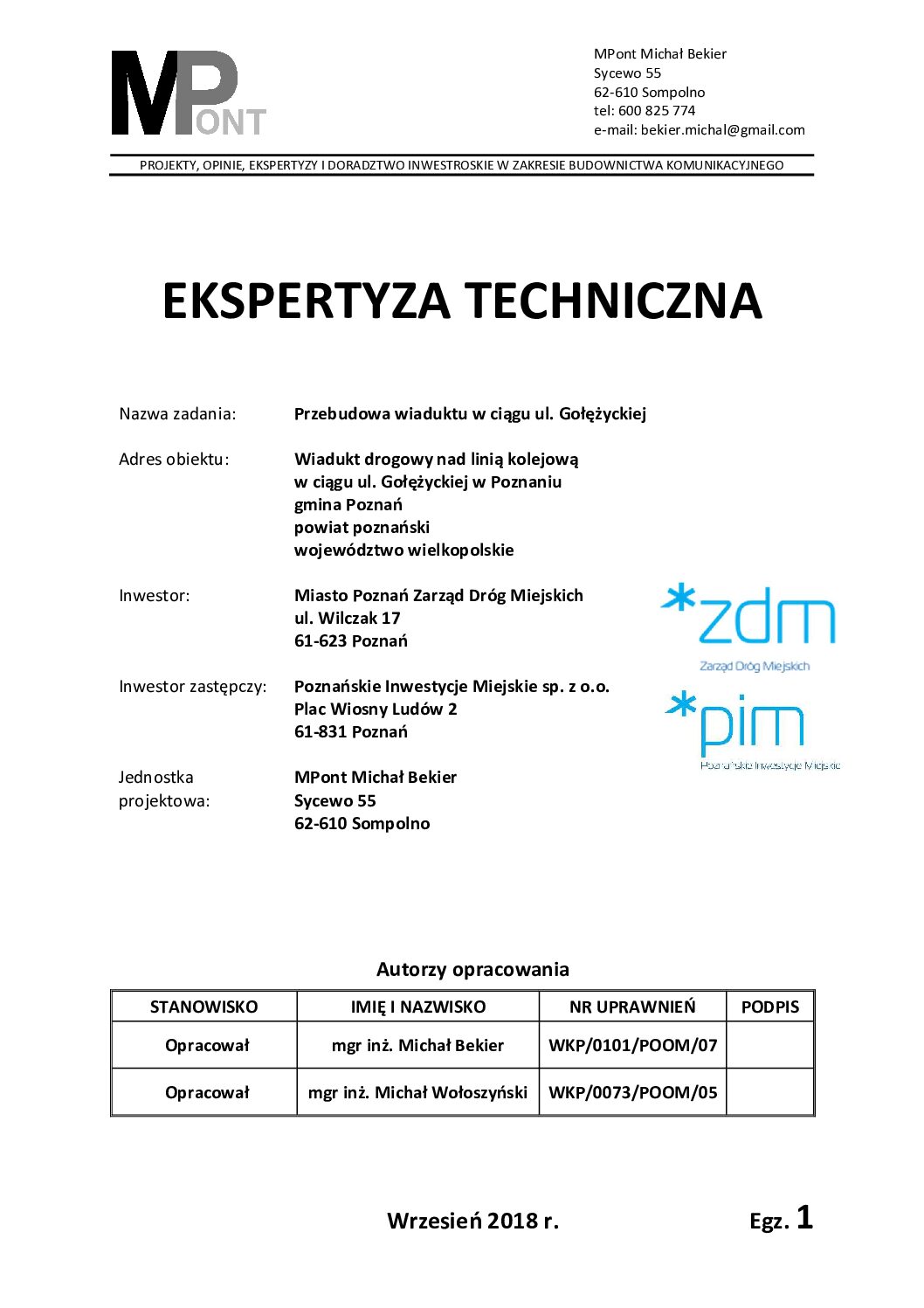 Inwestycje dla Poznania